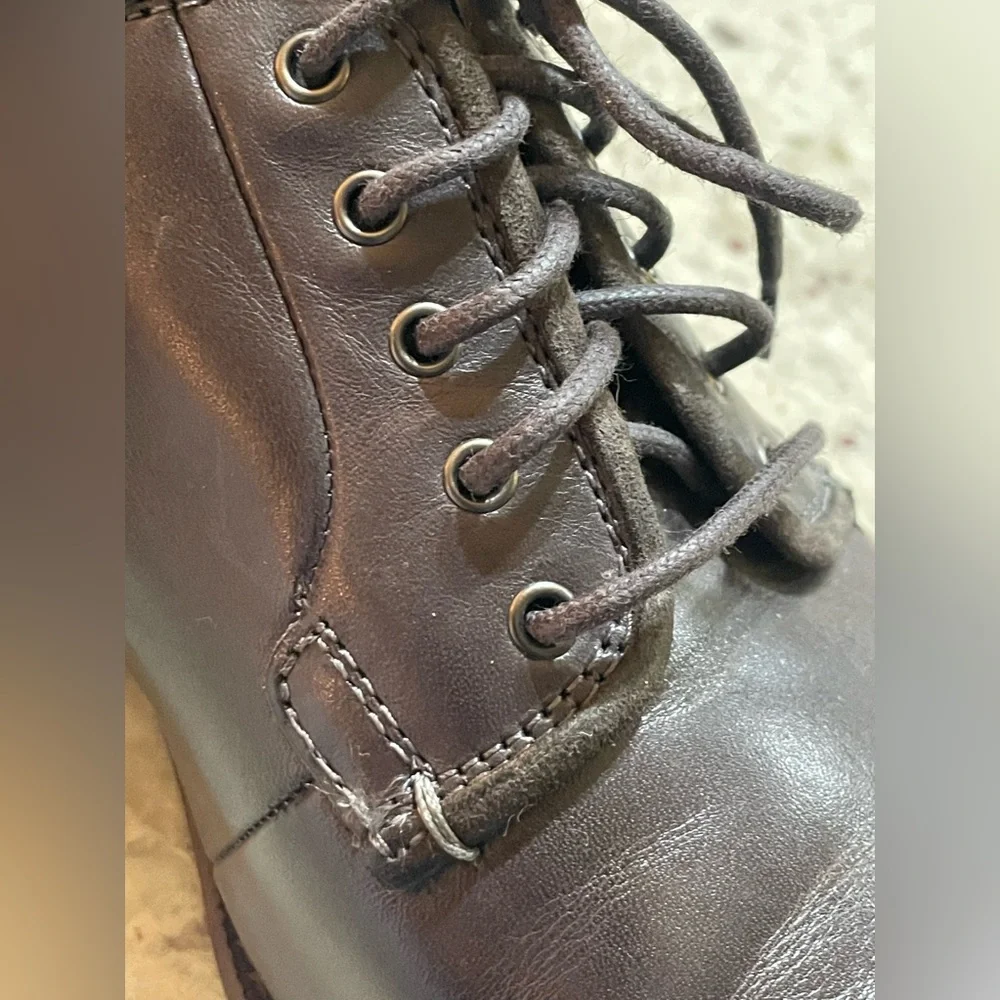 COLE HAAN GRAND 360 BROWN LEATHER OXFORDS SIZE 9.5 M